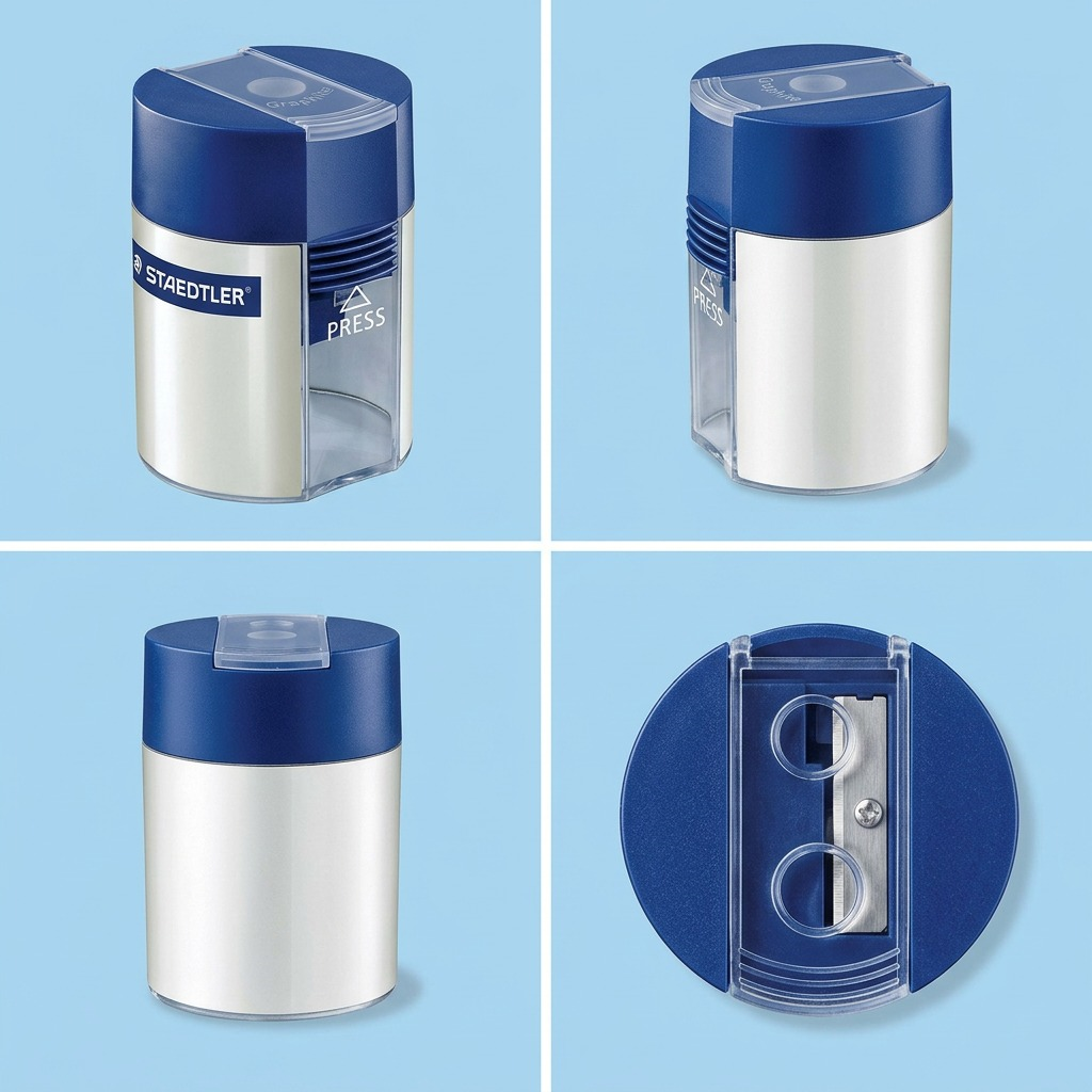 Staedtler Sharpener Zinc + Container