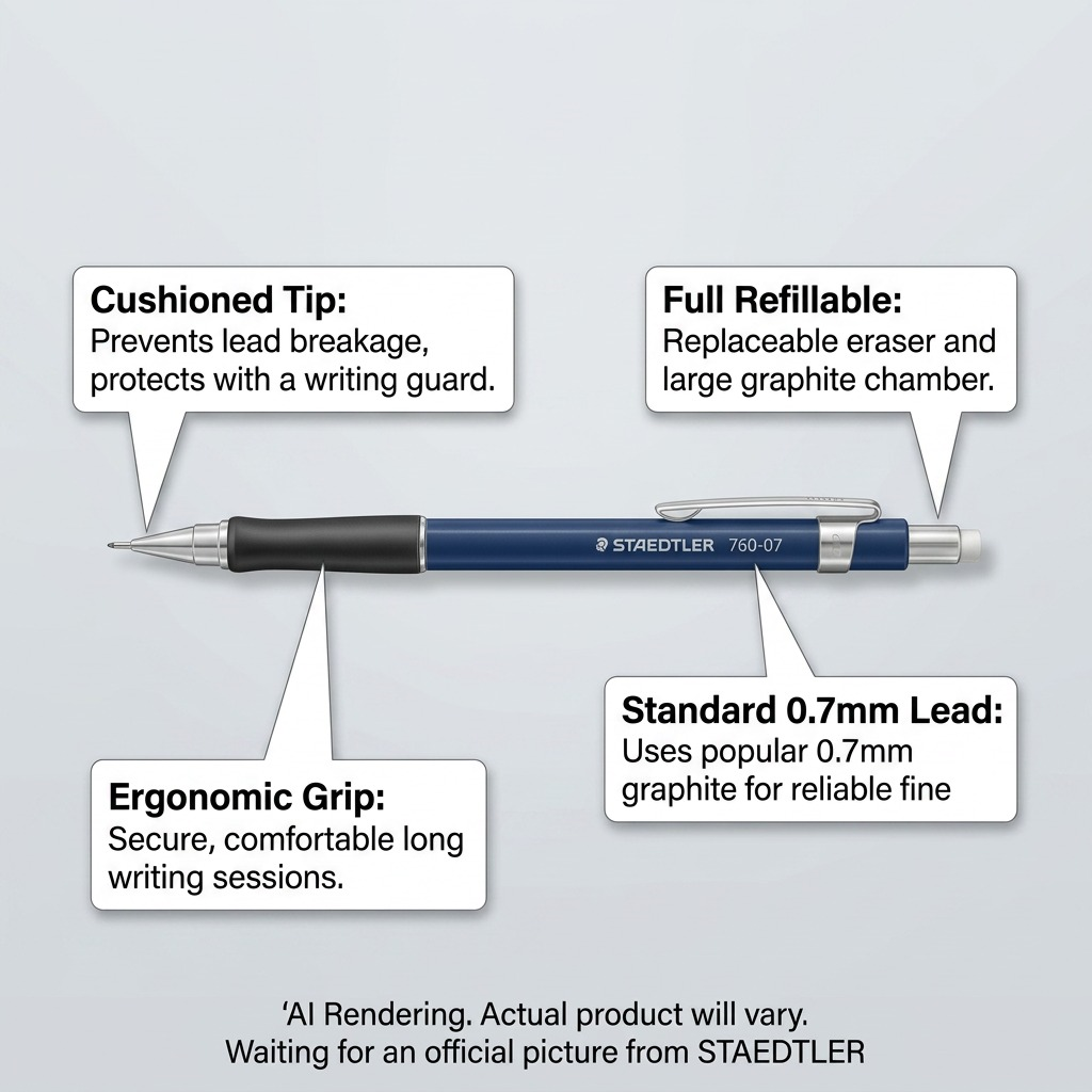 Staedtler Mechanical Pencil Graphite 760 0.7