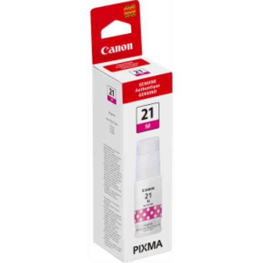 Bouteille d'encre magenta GI-21 Réf. 4538C001