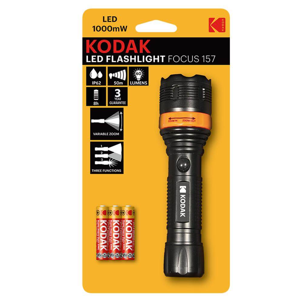 Lampe de poche DEL Focus 157