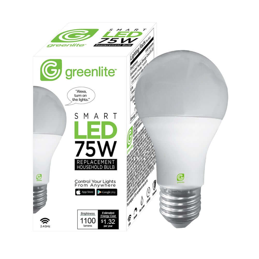 Ampoule DEL A21 graduelle Wifi intelligente 11W 2700K