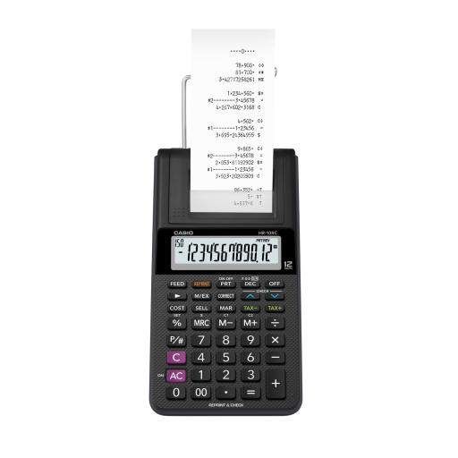 Casio HR-10RC Compact Printing Calculator