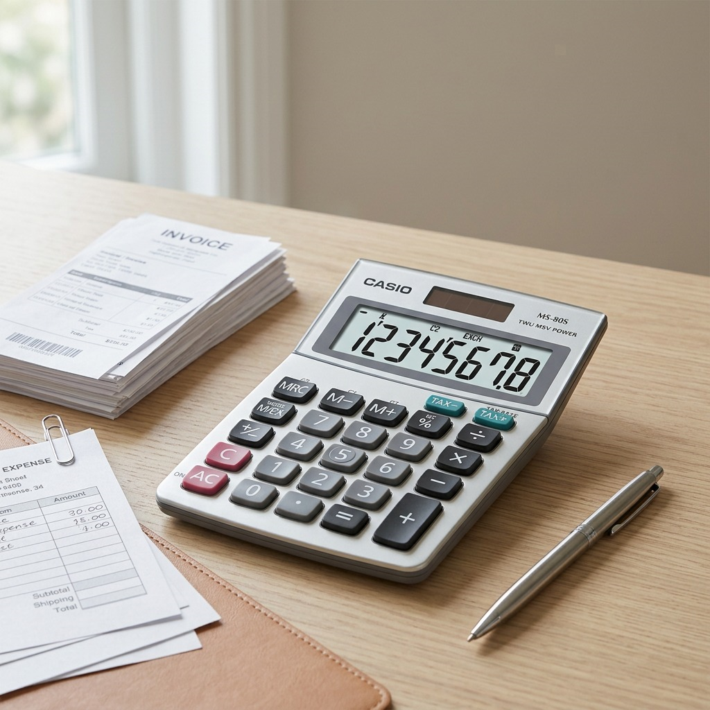 Casio MS-80S 8-Digit Desktop Calculator