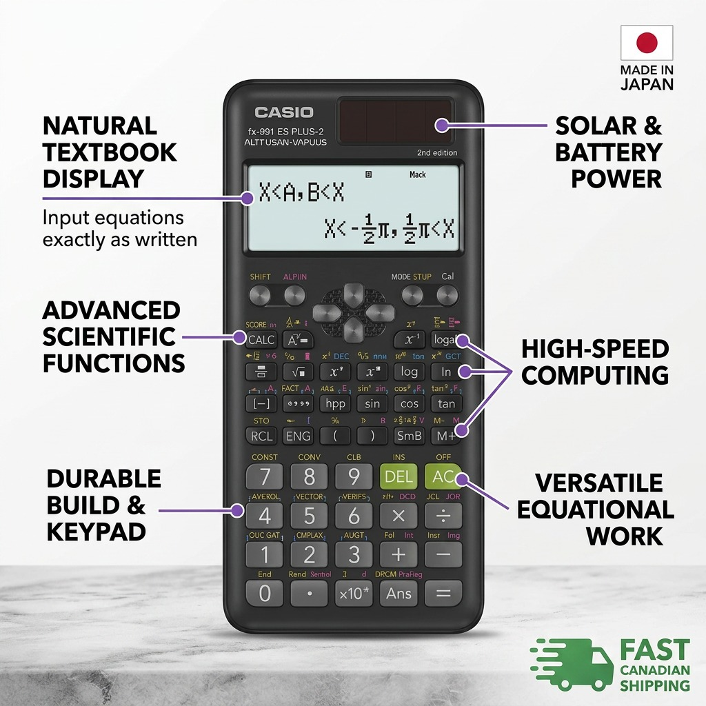 Casio FX-991ES Plus C2 Scientific Calculator
