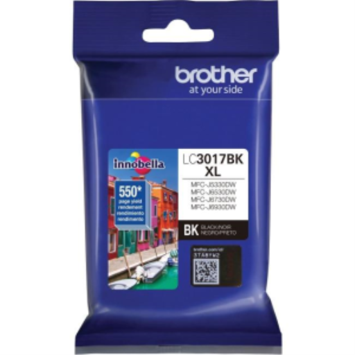 Brother LC3017BKS Cartouche d'encre noire Innobella, haut rendement