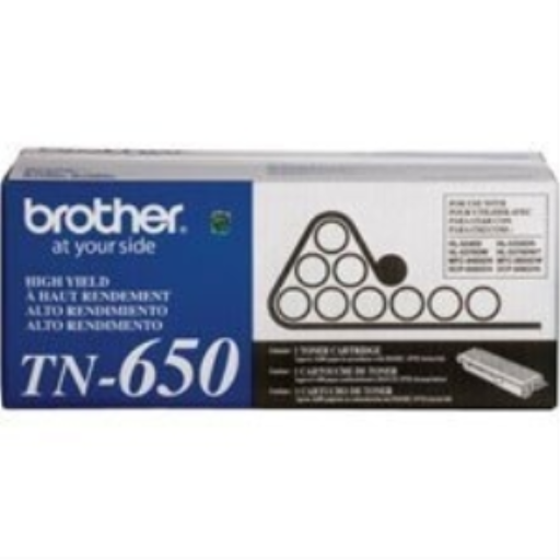 Cartouche de toner noire Brother TN650, haut rendement