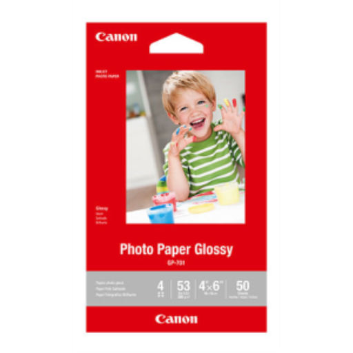 GP-701 4" x 6" Photo Paper Glossy (50 sheets/pack)