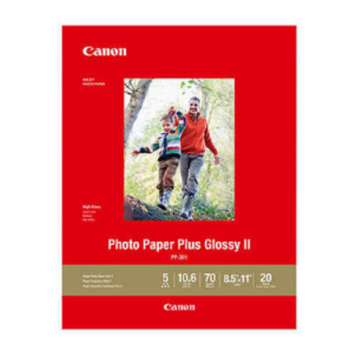 PP-301 8.5" x 11" Photo Paper Plus Glossy (20 sheets/pack)
