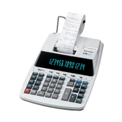 Canon MP-49D II Silver Printing Calculator 14-Digit