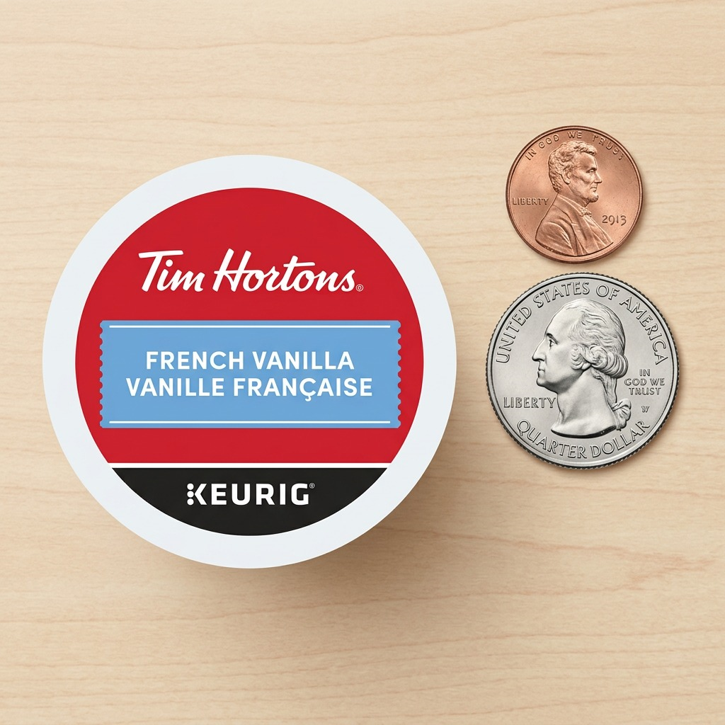 COFFEE-K CUP TIM HORTONS FRENCH VANILLA-13114 24/BX