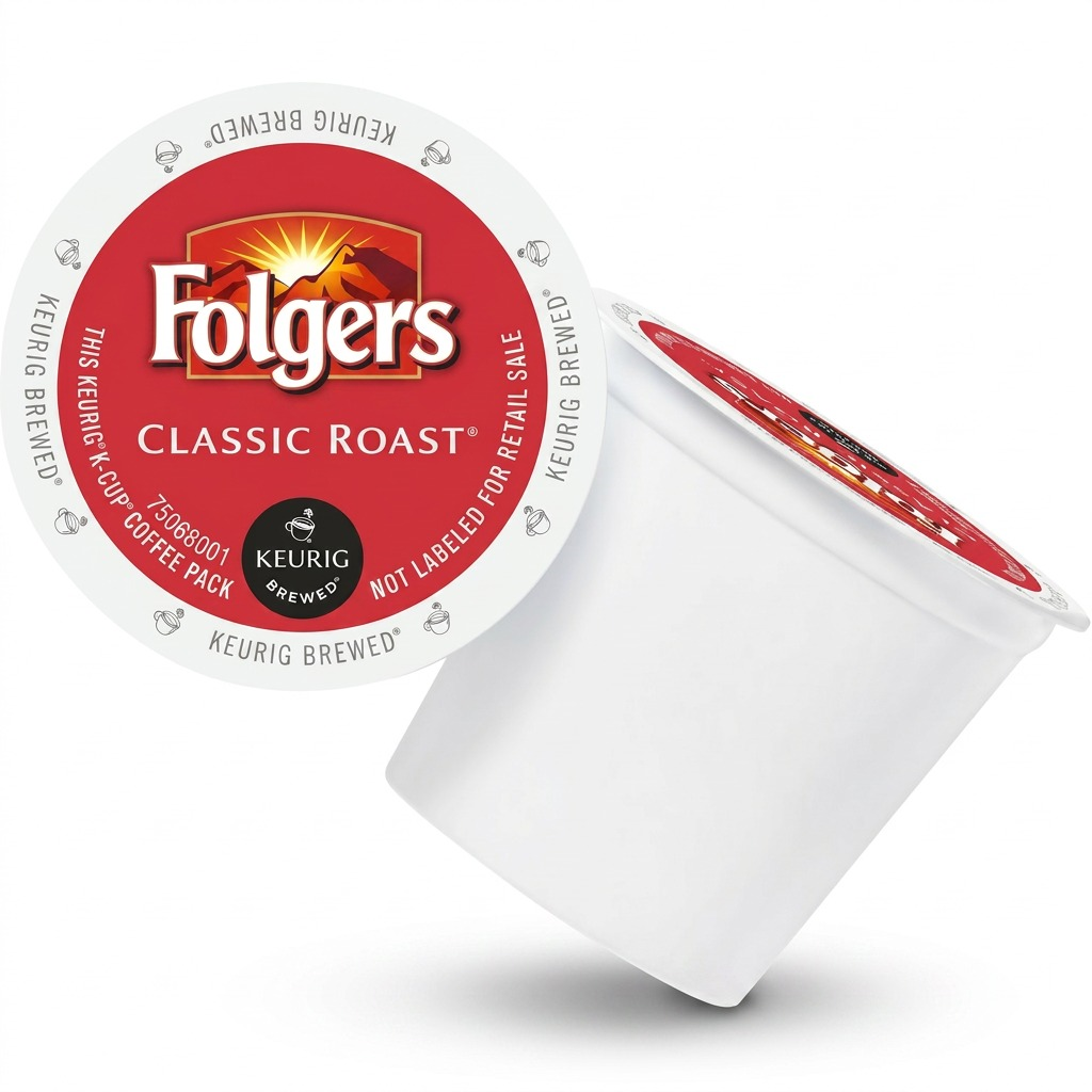 COFFEE-K CUP FOLGERS CLASSIC ROAST MEDIUM ROAST (20502) 24/BX