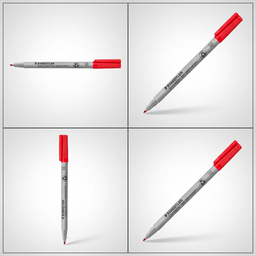 Staedtler Marker Lumocolor Water-Based Medium Red