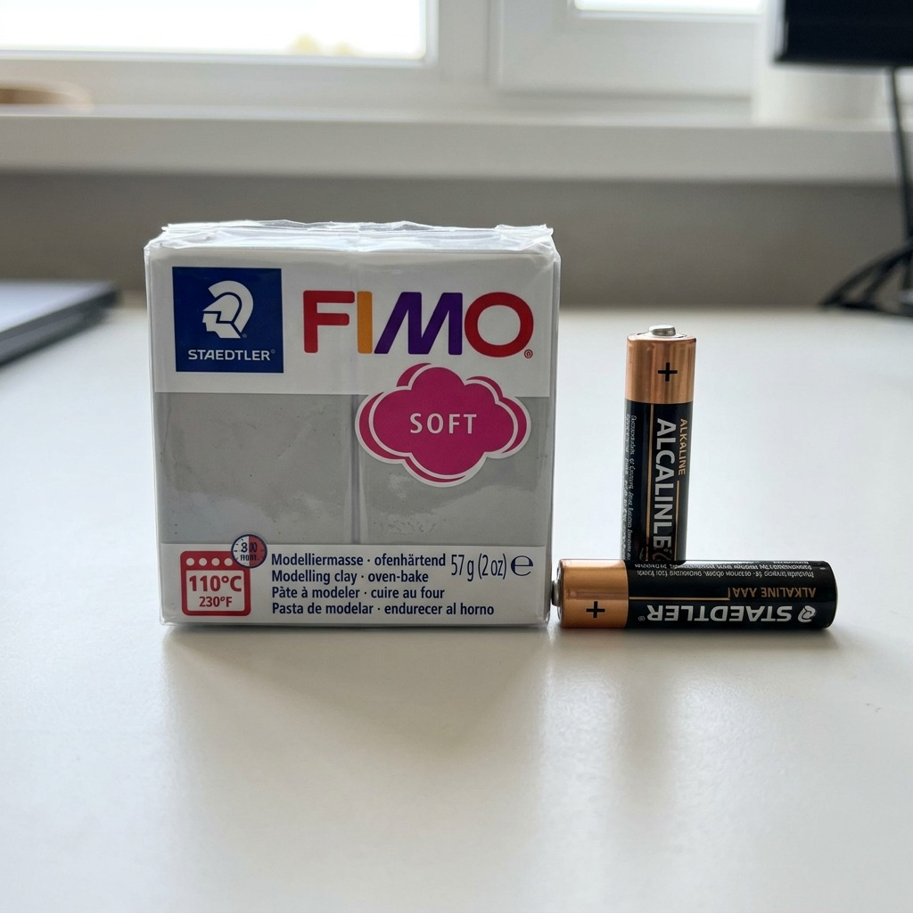 Staedtler Modelling Clay Fimo Soft Dolphin Grey 57g (2 oz)