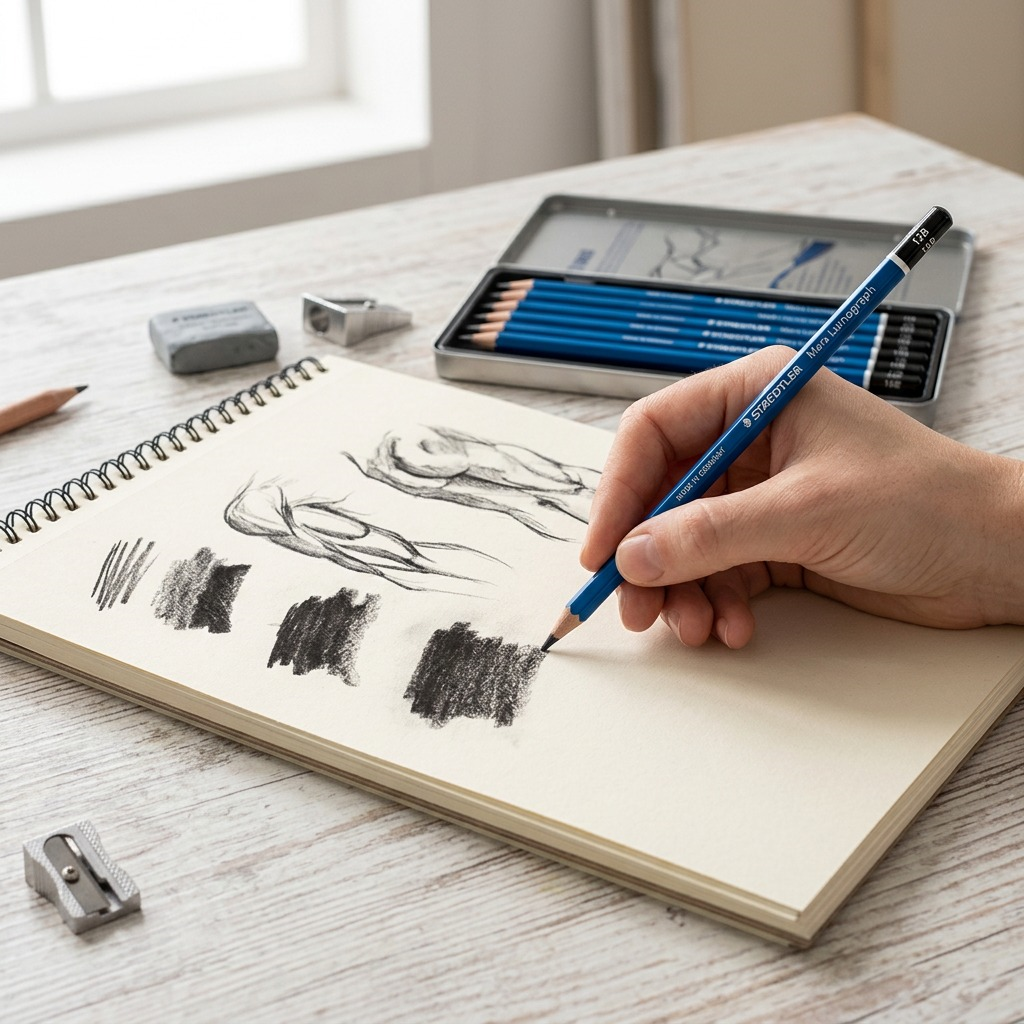 Staedtler Pencil Mars Lumograph 12B 100% PEFC
