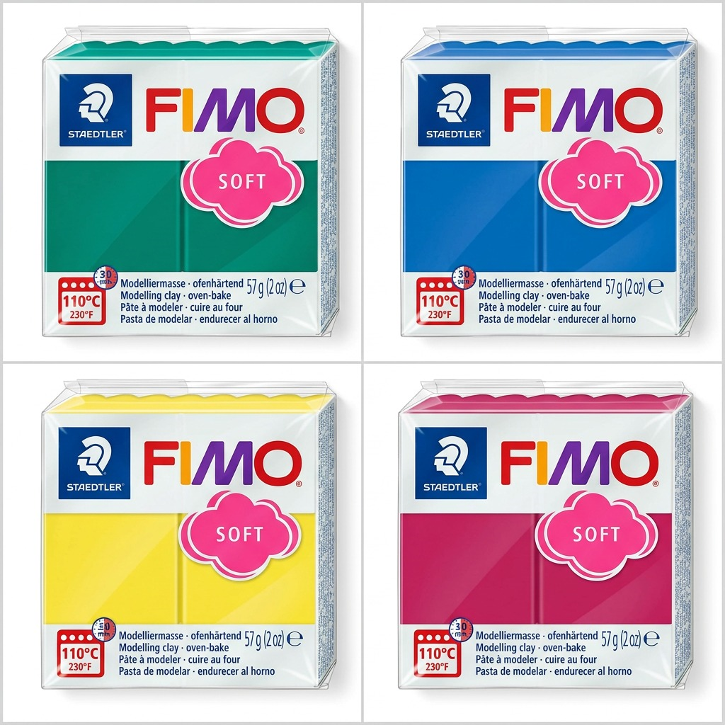 Staedtler Modelling Clay Fimo Soft Emerald 57g (2 oz)