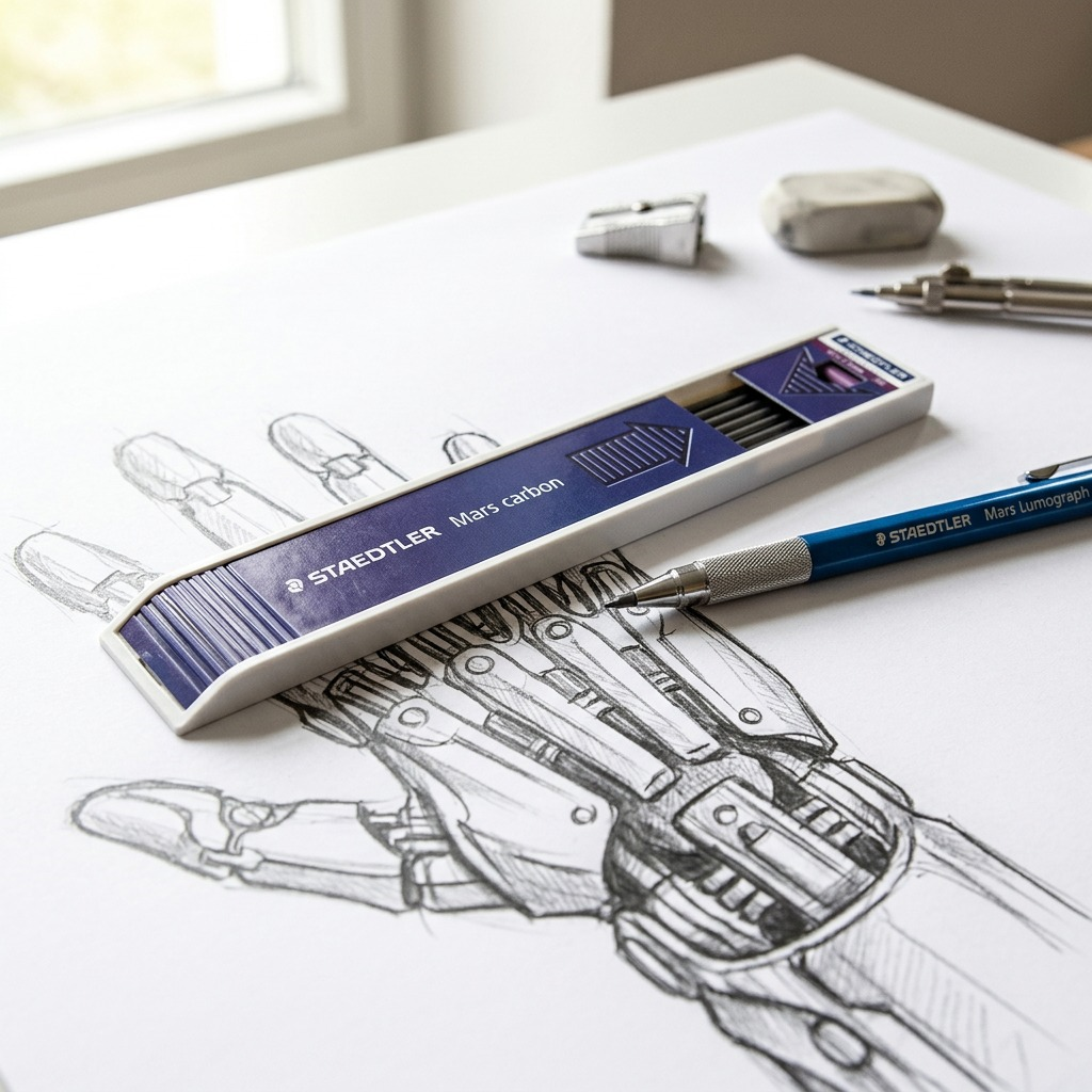 Staedtler Lead Lumograph 2mm* 2B *12