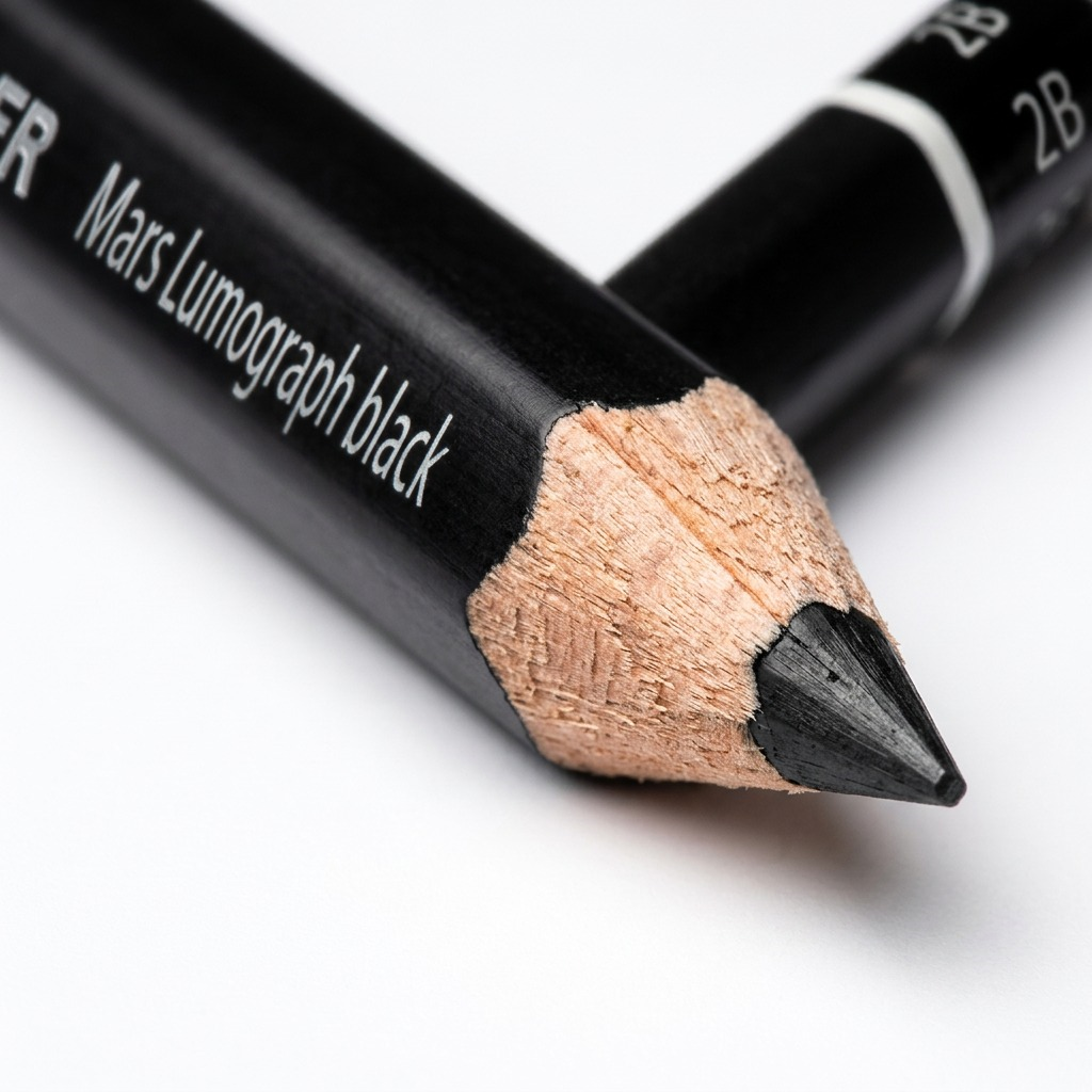 Staedtler Pencil Lumograph Black 2B 100% PEFC