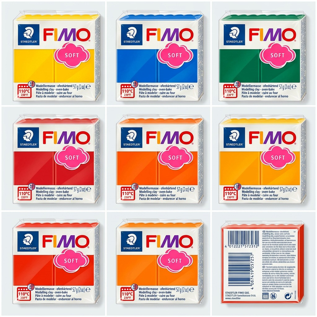 Staedtler Modelling Clay Fimo Soft Sunflower 57g (2 oz)