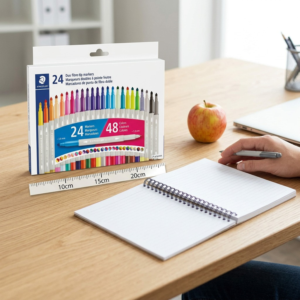 Staedtler Double-ended Twin Color 24-Pack