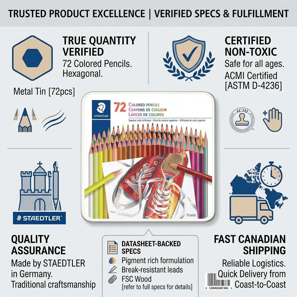 Staedtler Coloured Pencil 72-Pack
