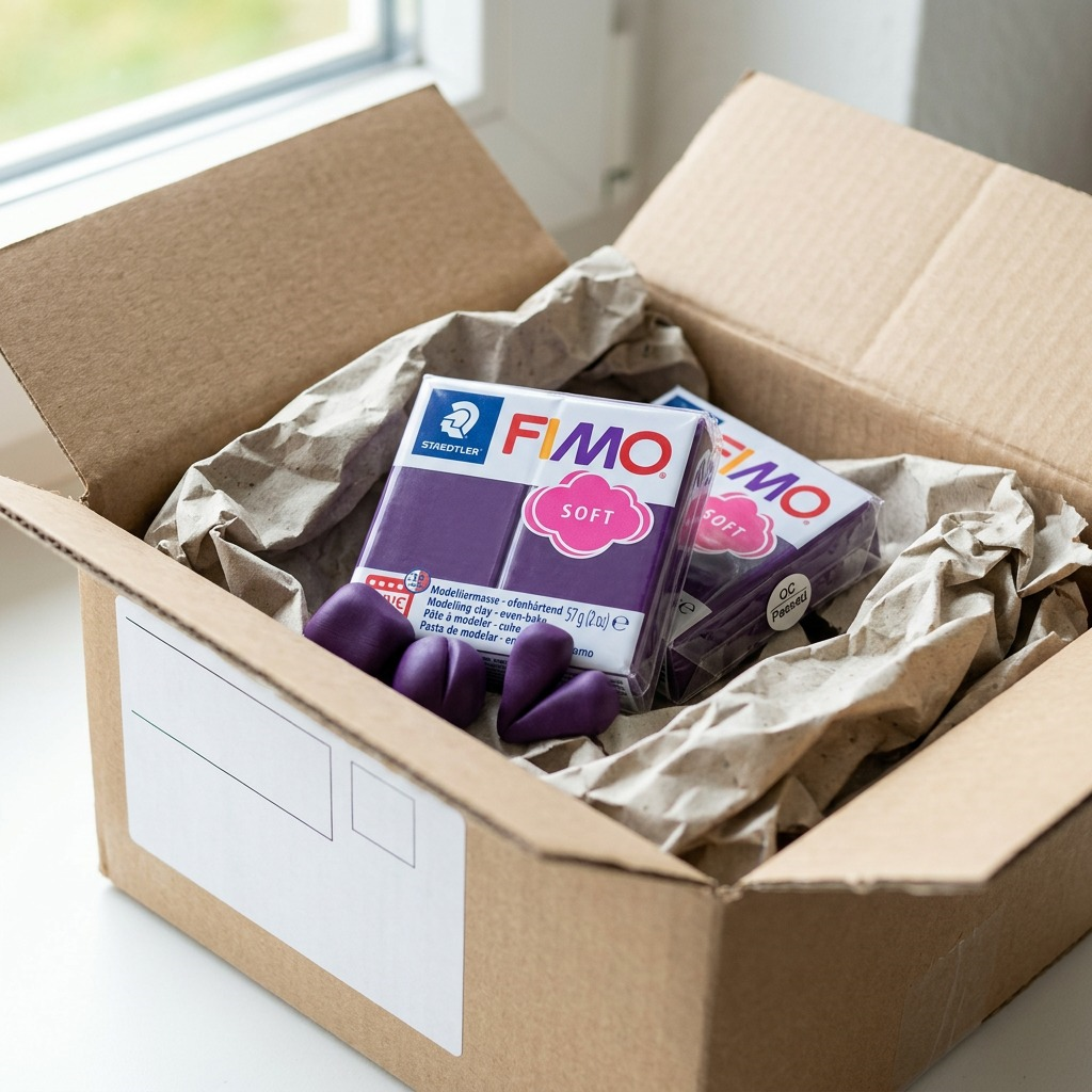 Staedtler Modelling Clay Fimo Soft Plum 57g (2 oz)