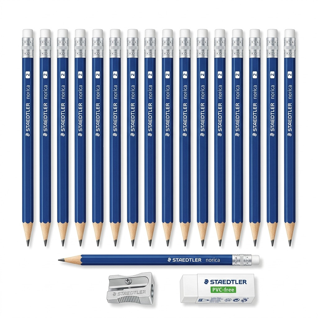 Staedtler Pencil Norica 18 + 1+1 FSC 100%