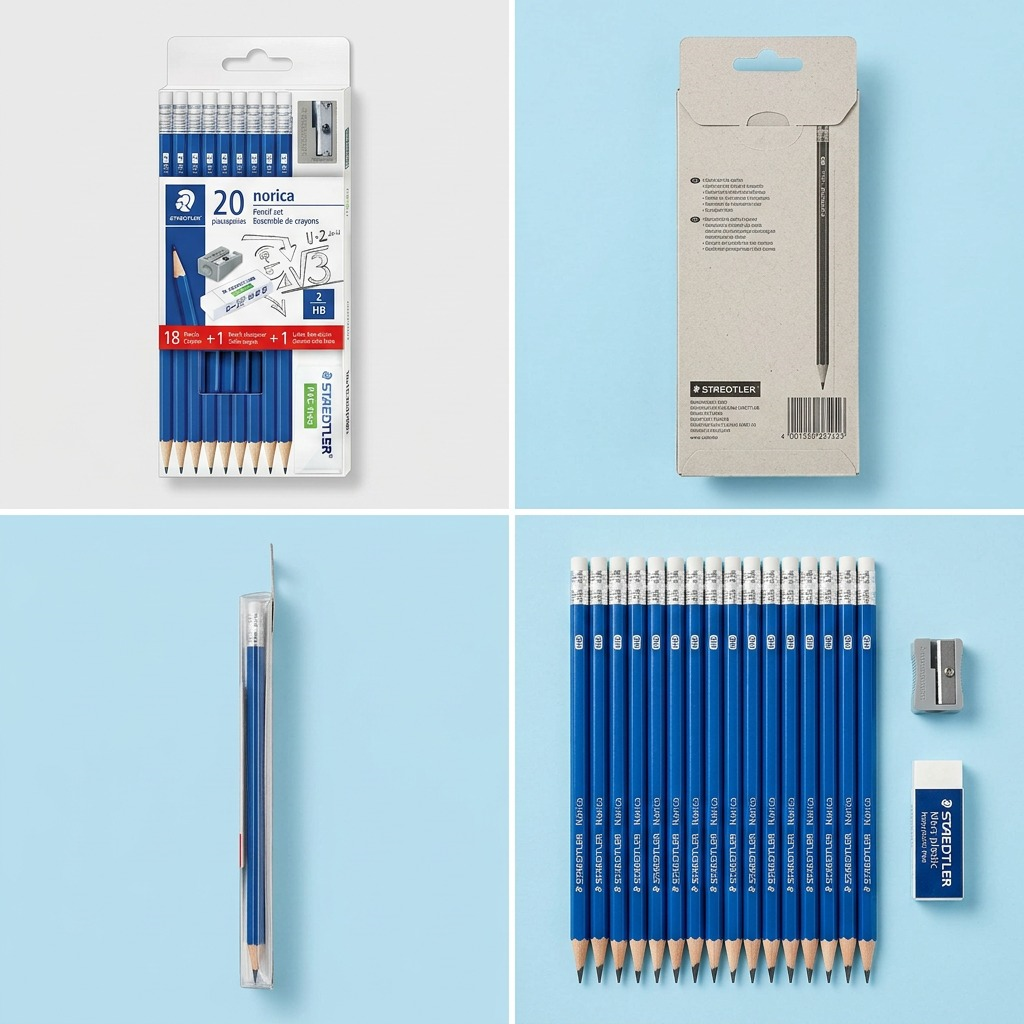 Staedtler Pencil Norica 18 + 1+1 FSC 100%