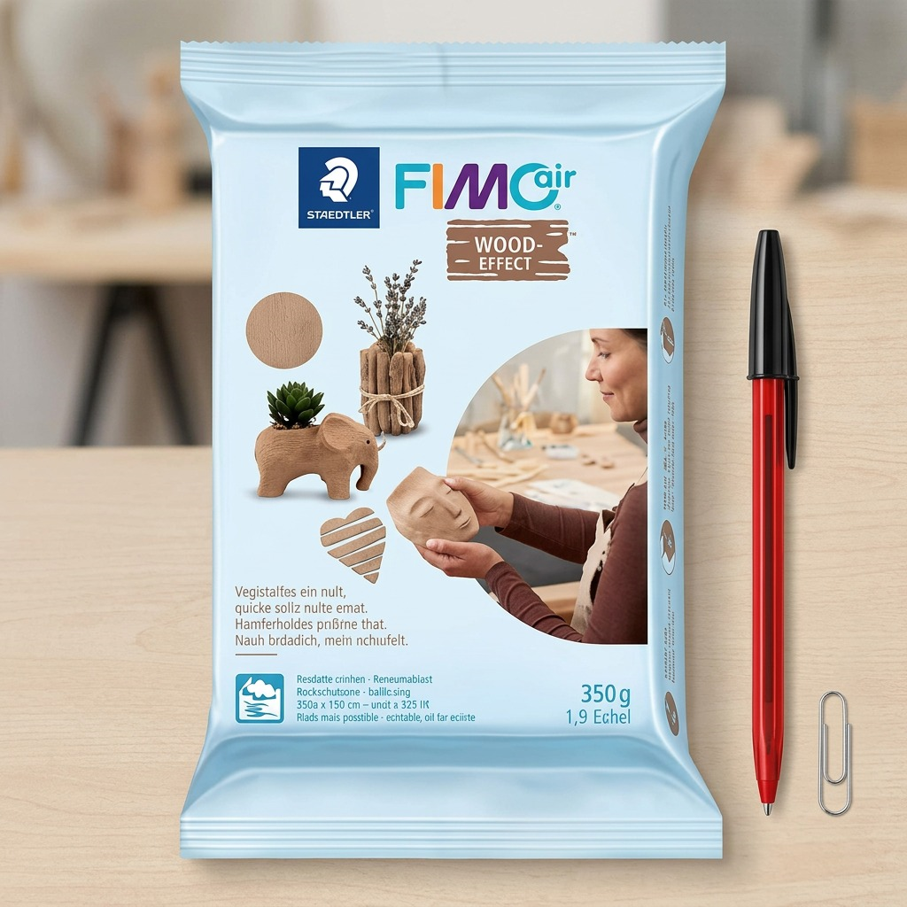Staedtler Modelling Clay Fimoair Wood Effect 350g