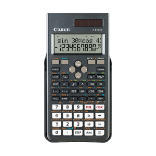 Canon F-570SG Black Scientific Calculator 488 Functions