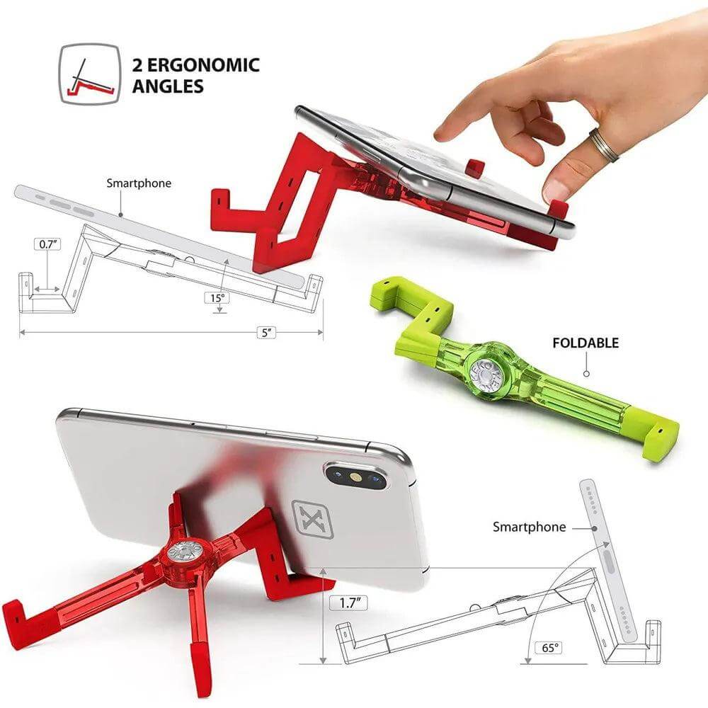 Support Pliable KEKO pour Téléphones Intelligents - Noir
